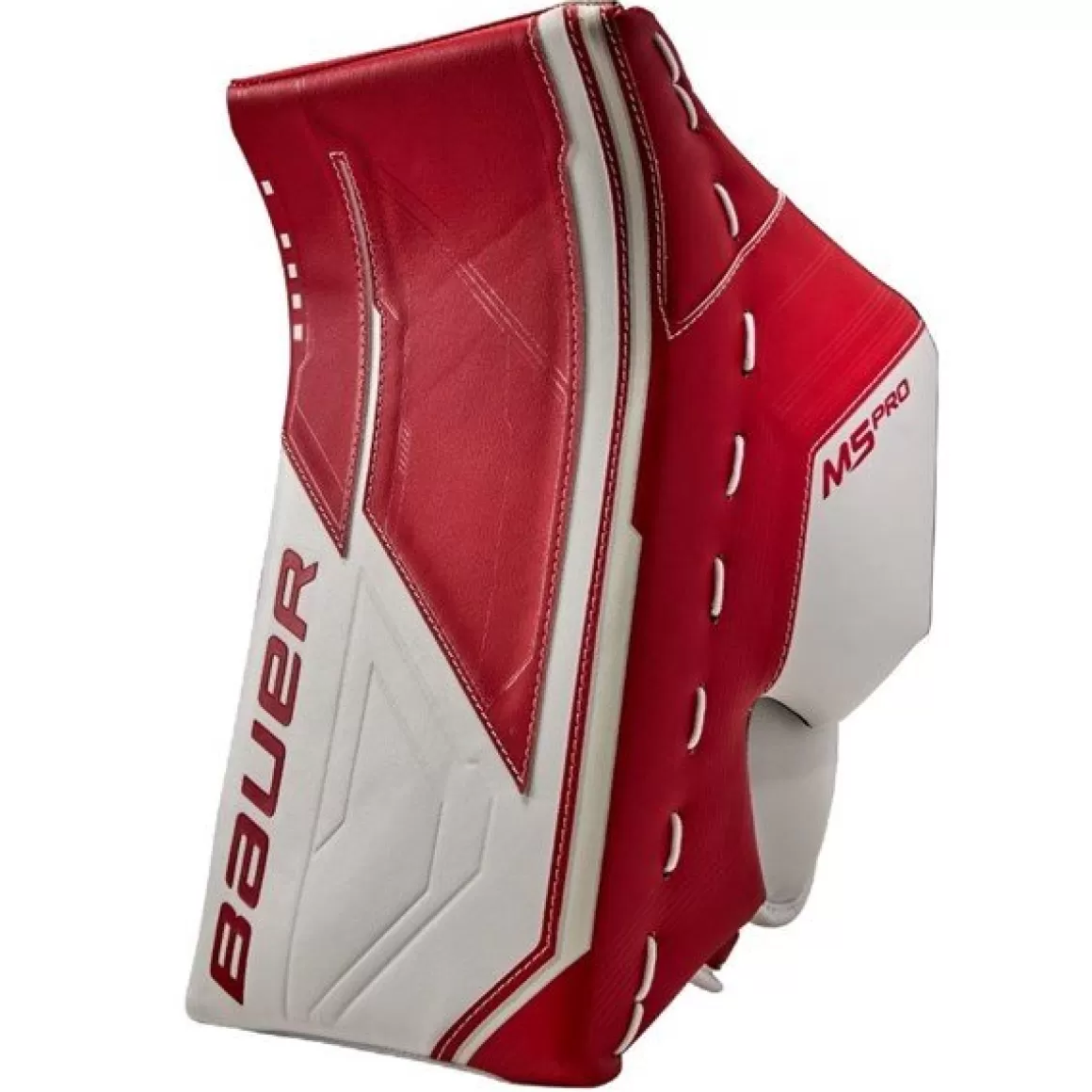 Goalie Blockers Intermediate | BAUER Blocker Supreme M5 Pro Int White/Red