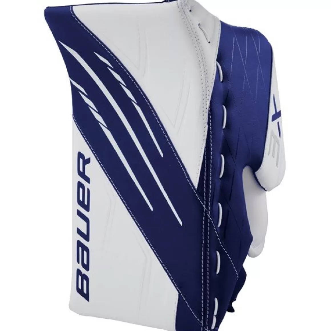 Goalie Blockers Intermediate | BAUER Blocker Vapor 3Xint White/Blue