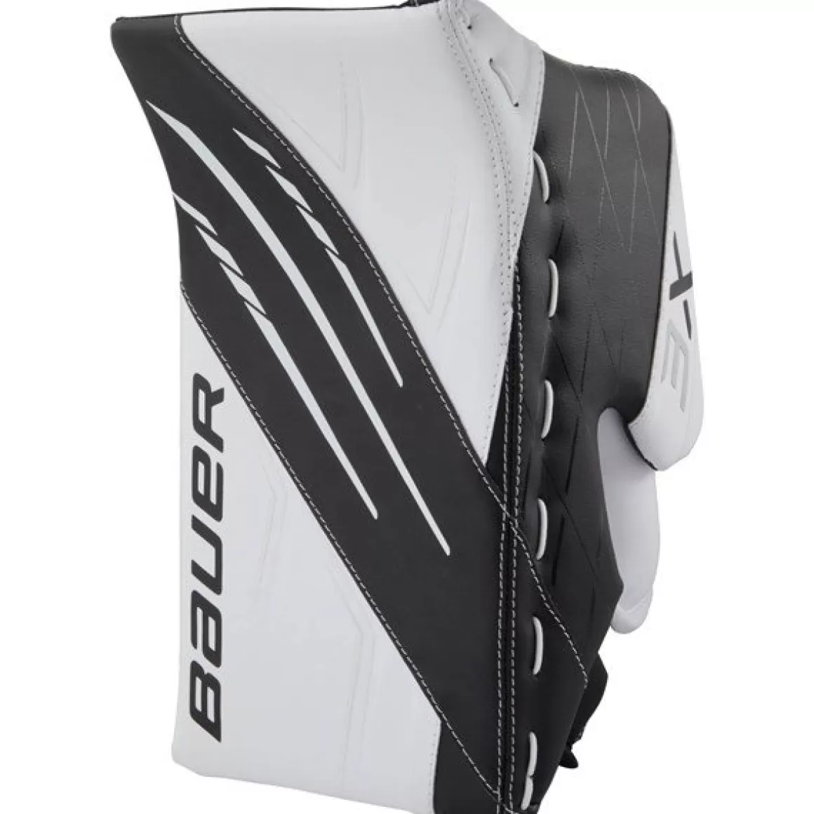 Goalie Blockers Intermediate | BAUER Blocker Vapor 3Xint White/Black