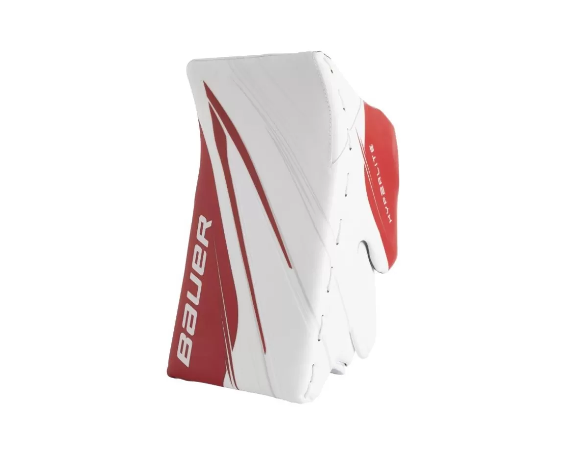 Goalie Blockers Senior | BAUER Blocker Vapor Hyperlite2 Sr White/Red