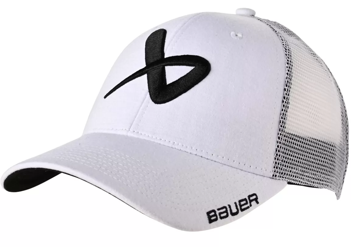 Hockey Caps Bauer | BAUER Cap Core Adjustable Sr White