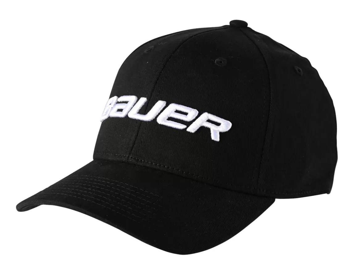 Hockey Caps Bauer | BAUER Cap Core Fitted Jr Black