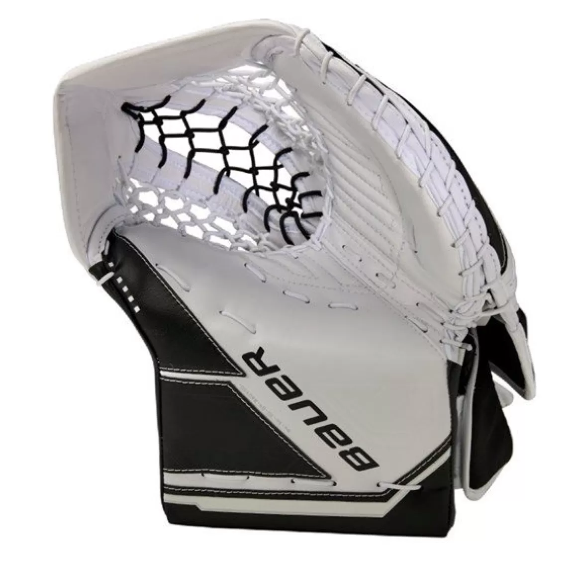 Goalie Catchers Intermediate | BAUER Catch Glove Supreme M5 Pro Int White/Black