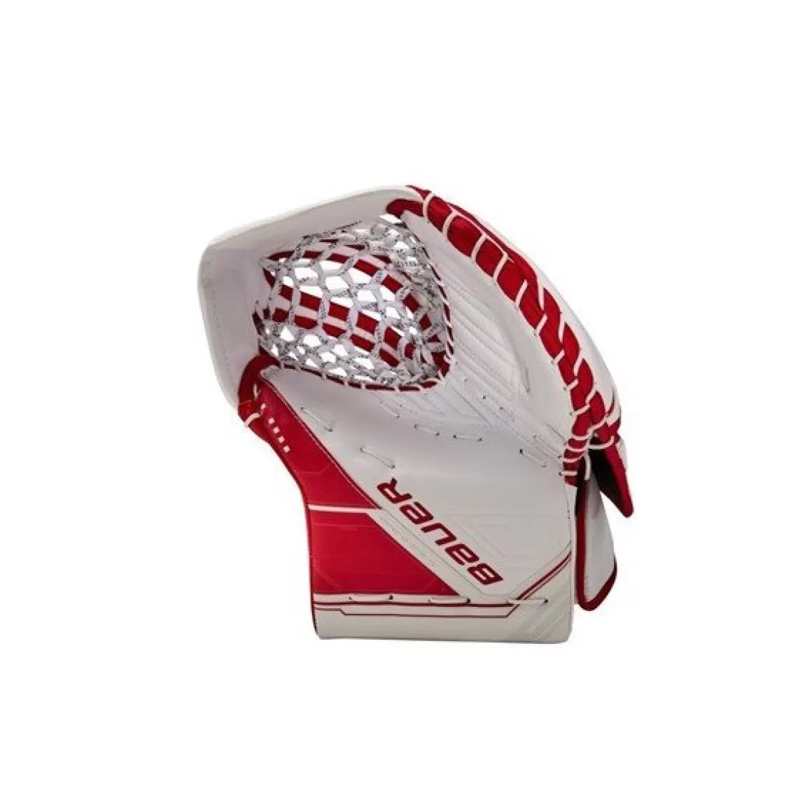 Goalie Catchers Senior | BAUER Catch Glove Supreme Mach Sr White/Red