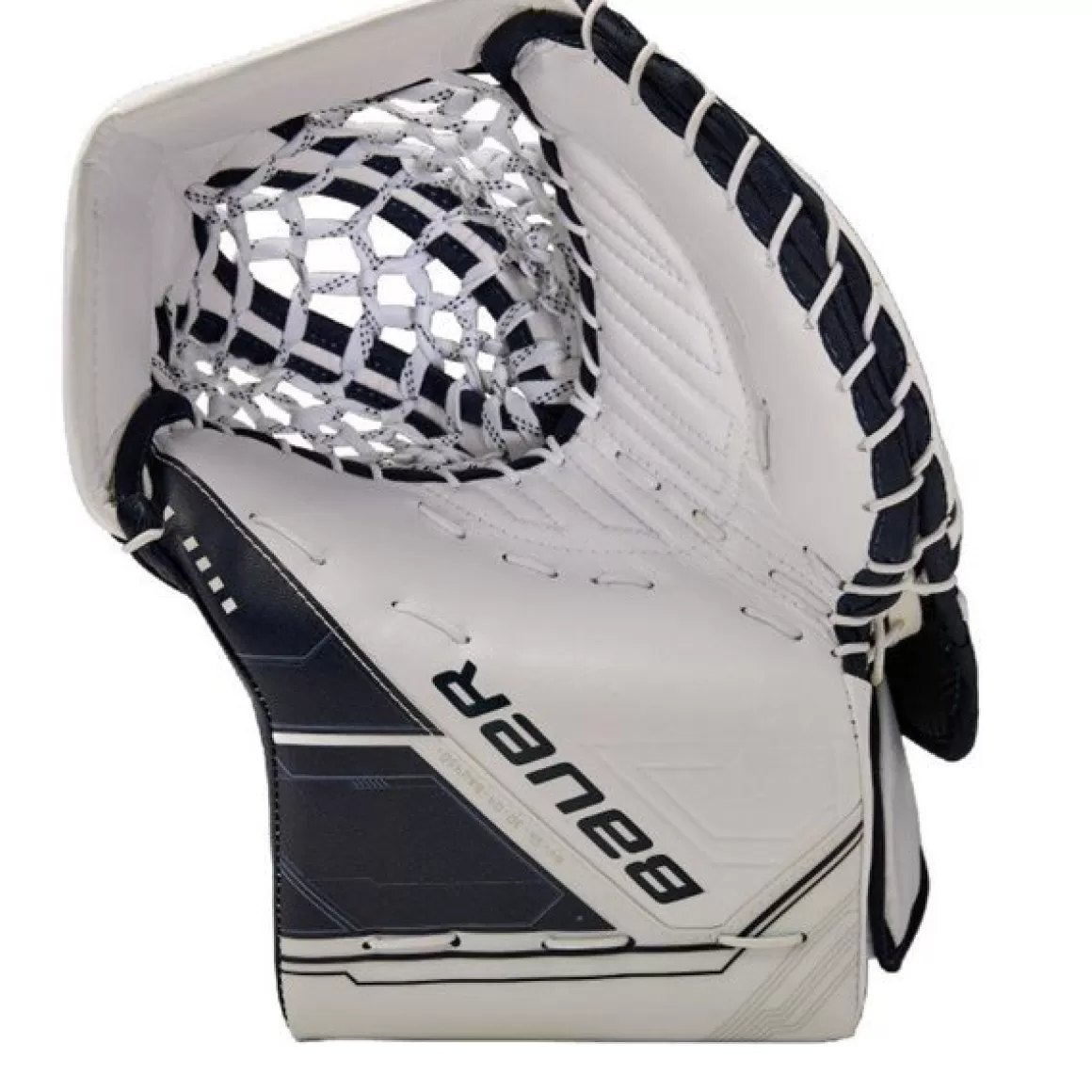 Goalie Catchers Senior | BAUER Catch Glove Supreme Mach Sr White/Black