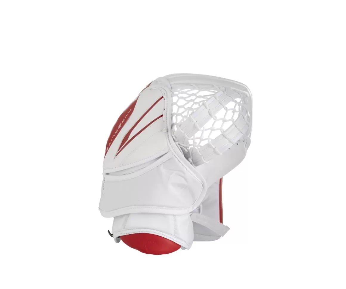 Goalie Catchers Senior | BAUER Catch Glove Vapor Hyperlite2 Sr White/Red