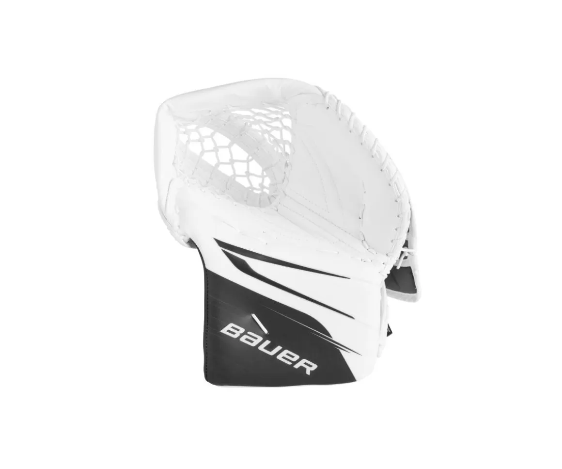 Goalie Catchers Senior | BAUER Catch Glove Vapor Hyperlite2 Sr White/Black