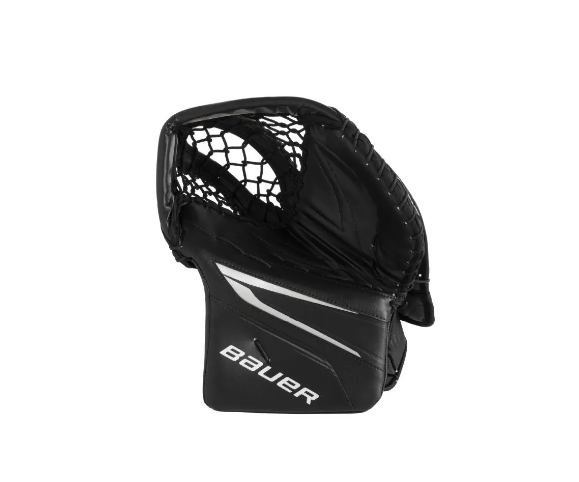 Goalie Catchers Intermediate | BAUER Catch Glove Vapor X5 Pro Int Black