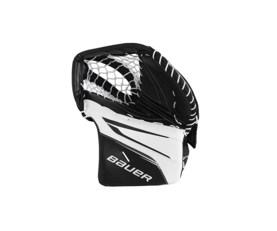 Goalie Catchers Intermediate | BAUER Catch Glove Vapor X5 Pro Int White/Black