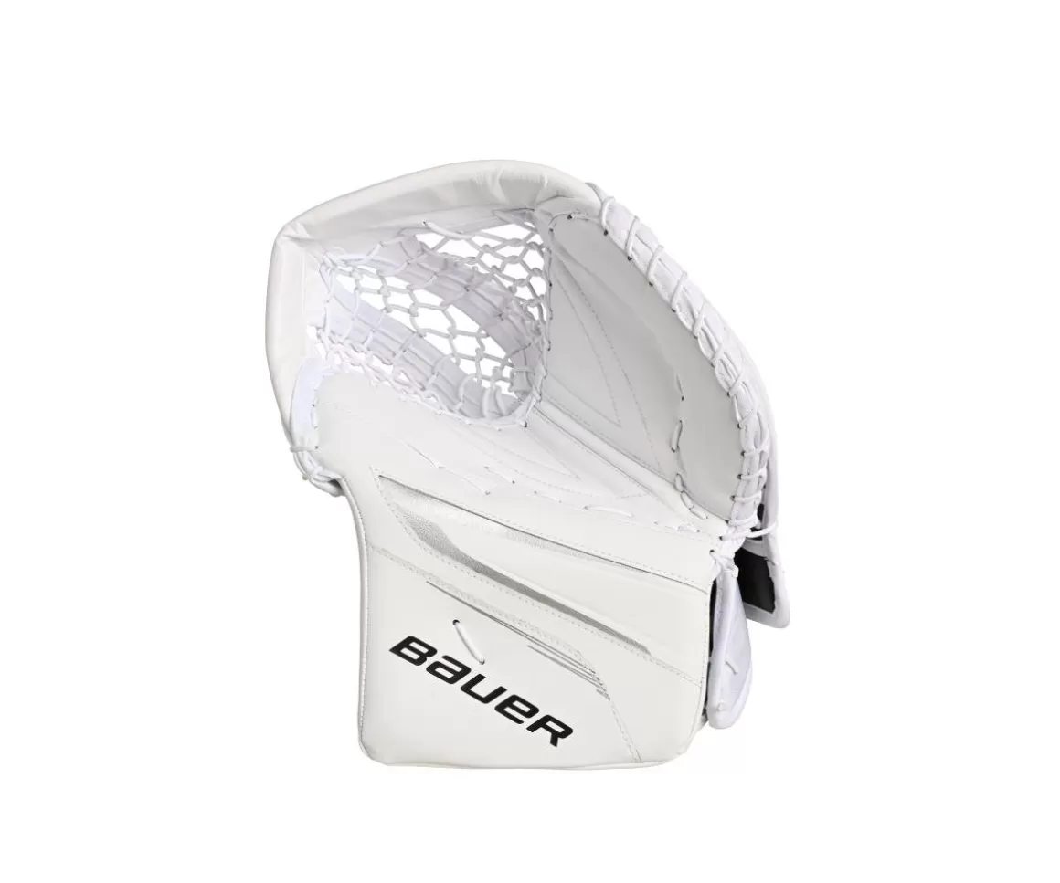 Goalie Catchers Intermediate | BAUER Catch Glove Vapor X5 Pro Int White