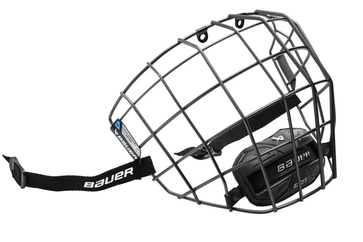 BAUER Face Mask Iii Gun Metal- Face Mask