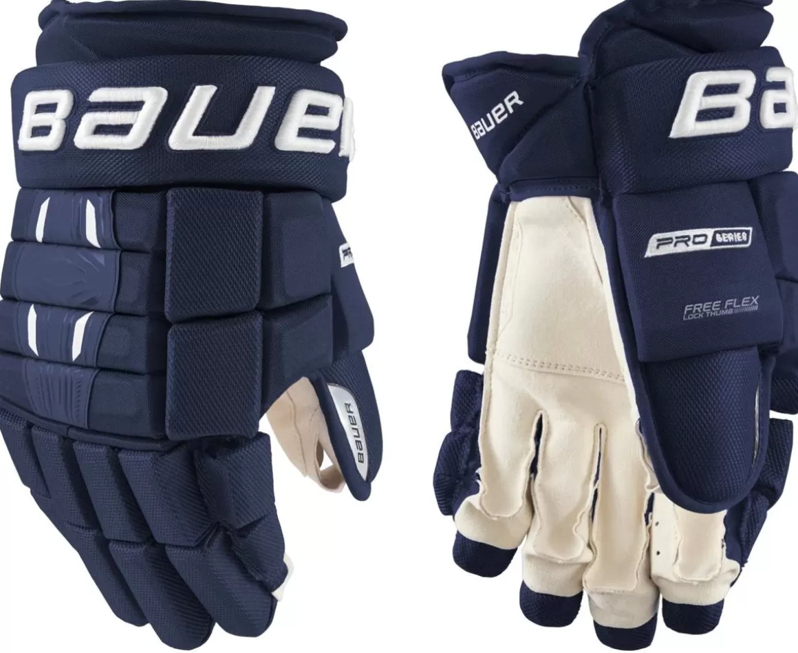 BAUER Gloves Pro Series Int- Hockey Gloves Intermediate