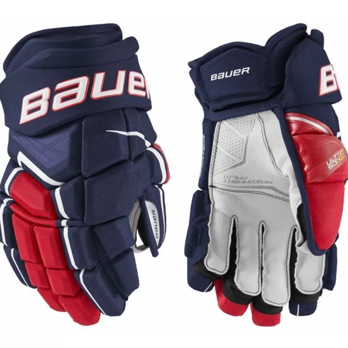 BAUER Gloves Supreme Ultrasonic Int- Hockey Gloves Intermediate