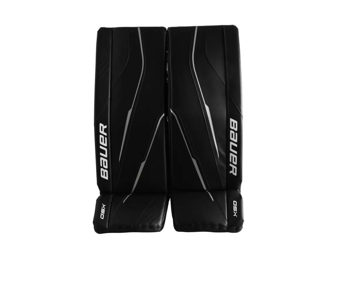 Goalie Leg Pads Bauer | BAUER Goalie Leg Pads Gsx Int Black