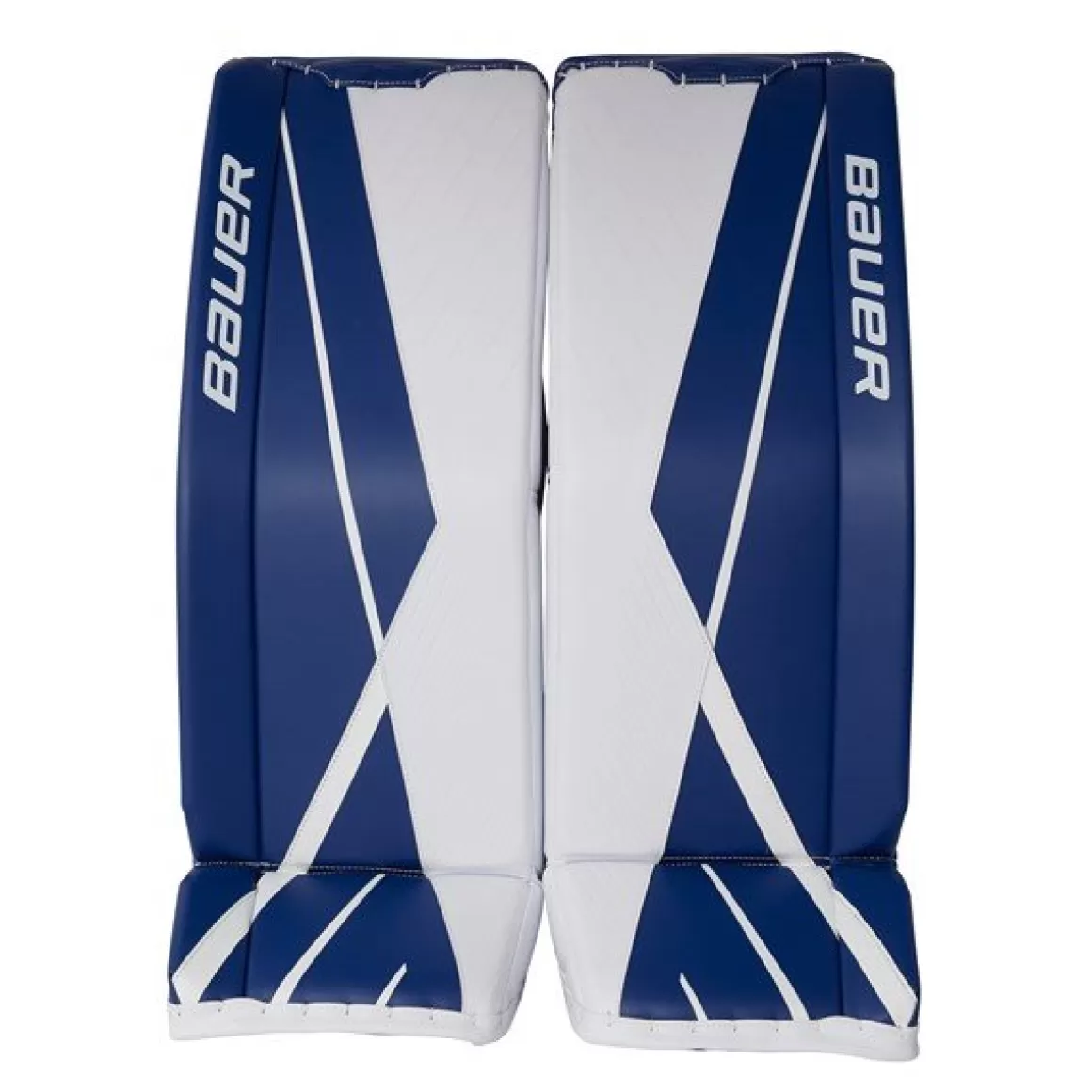 Goalie Leg Pads Intermediate | BAUER Goalie Leg Pads Supreme 3S Int White/Navy