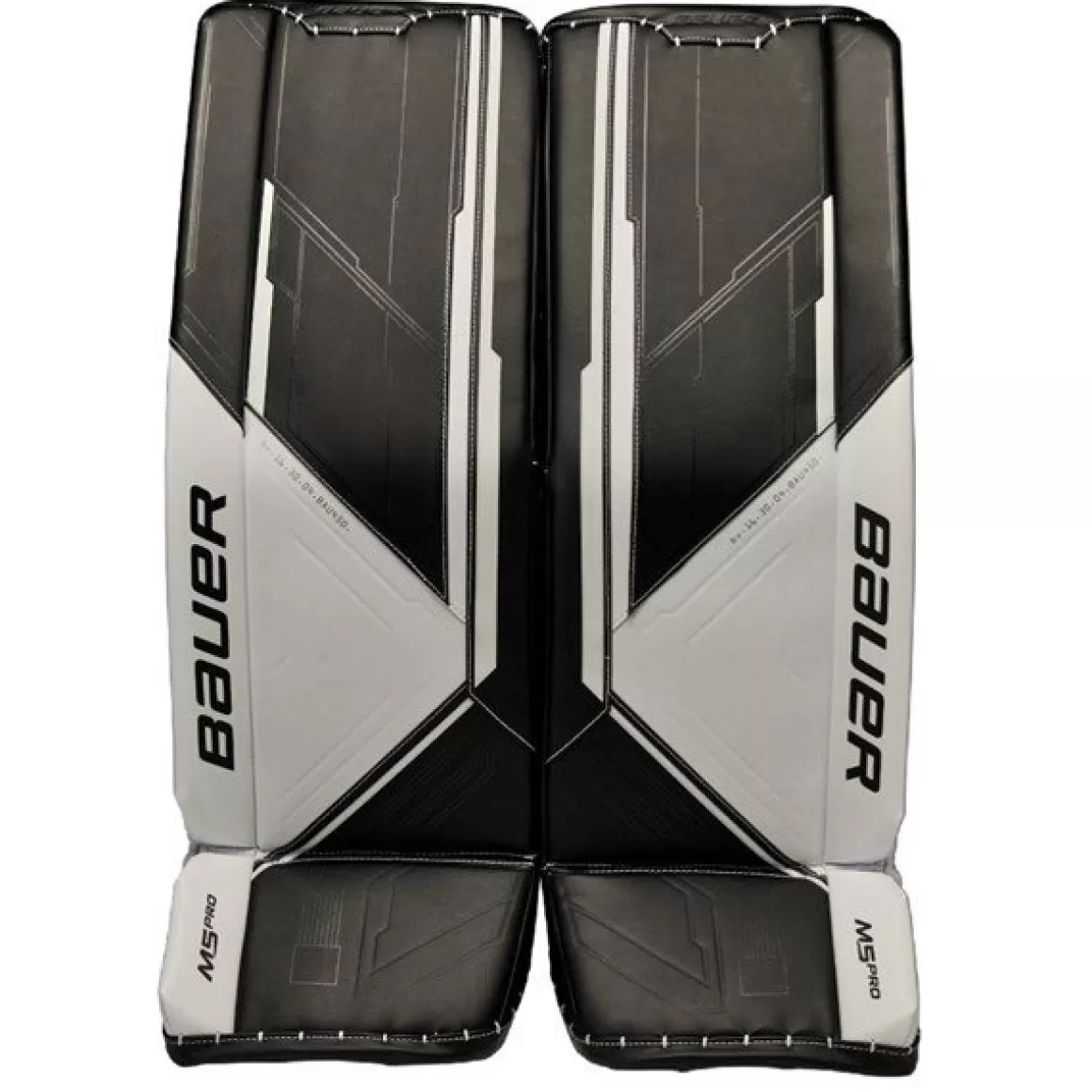 Goalie Leg Pads Intermediate | BAUER Goalie Leg Pads Supreme M5 Pro In White/Black