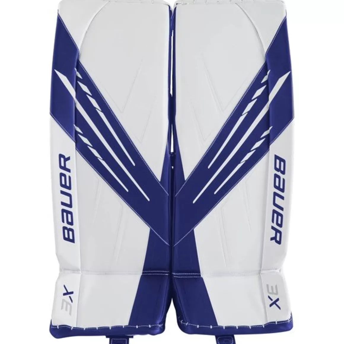 Goalie Leg Pads Intermediate | BAUER Goalie Leg Pads Vapor 3X Int White/Blue