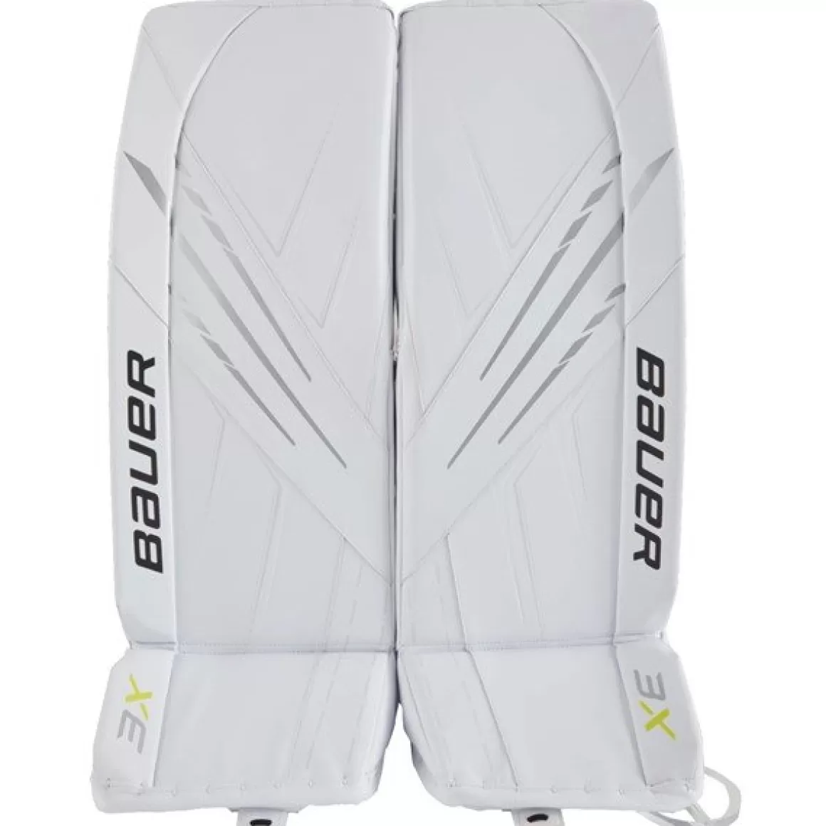 Goalie Leg Pads Bauer | BAUER Goalie Leg Pads Vapor 3X Int. White