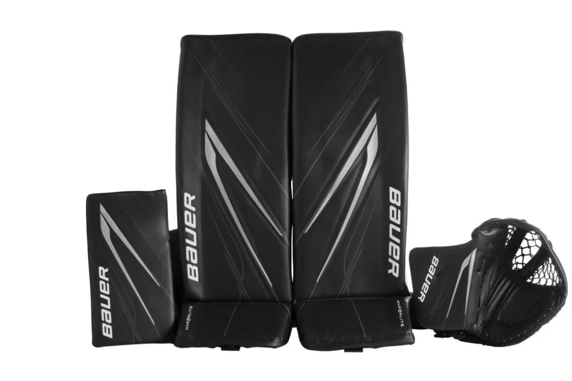 Goalie Leg Pads Senior | BAUER Goalie Leg Pads Vapor Hyperlite2 Sr Black