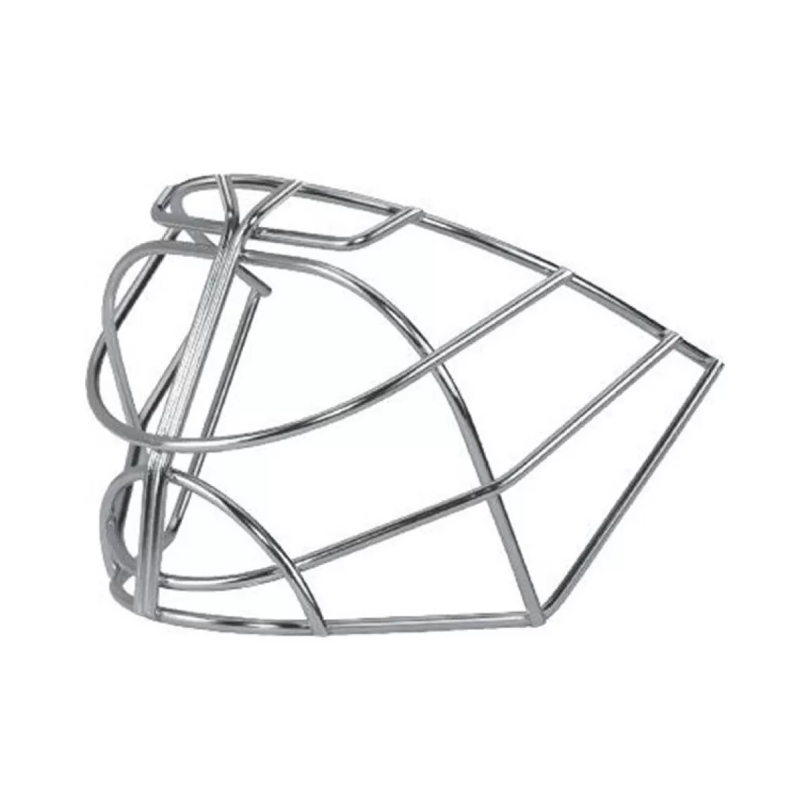 Goalie Replacement Cages | BAUER Golies Cage Non-Certified Cat-Eye Sr Crome Chr