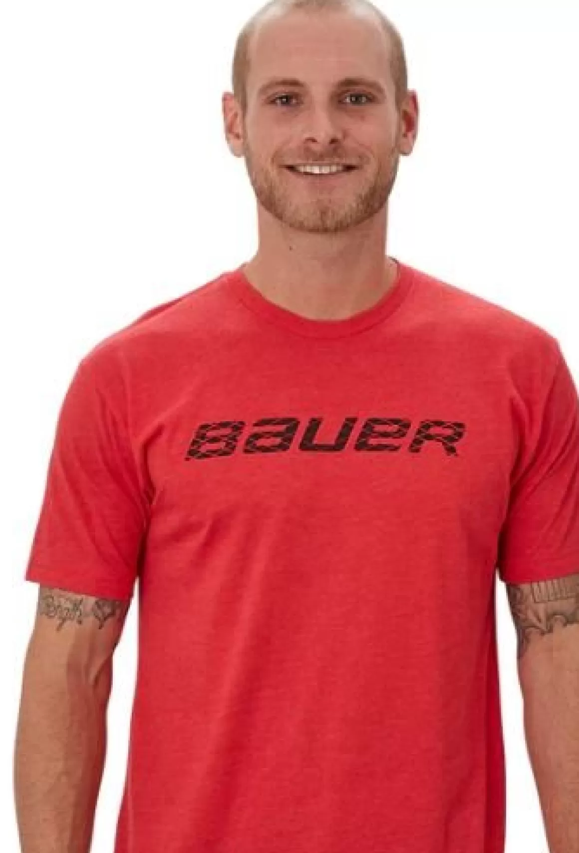 Senior T-Shirts | BAUER Graphic Ss Crew Sr Red