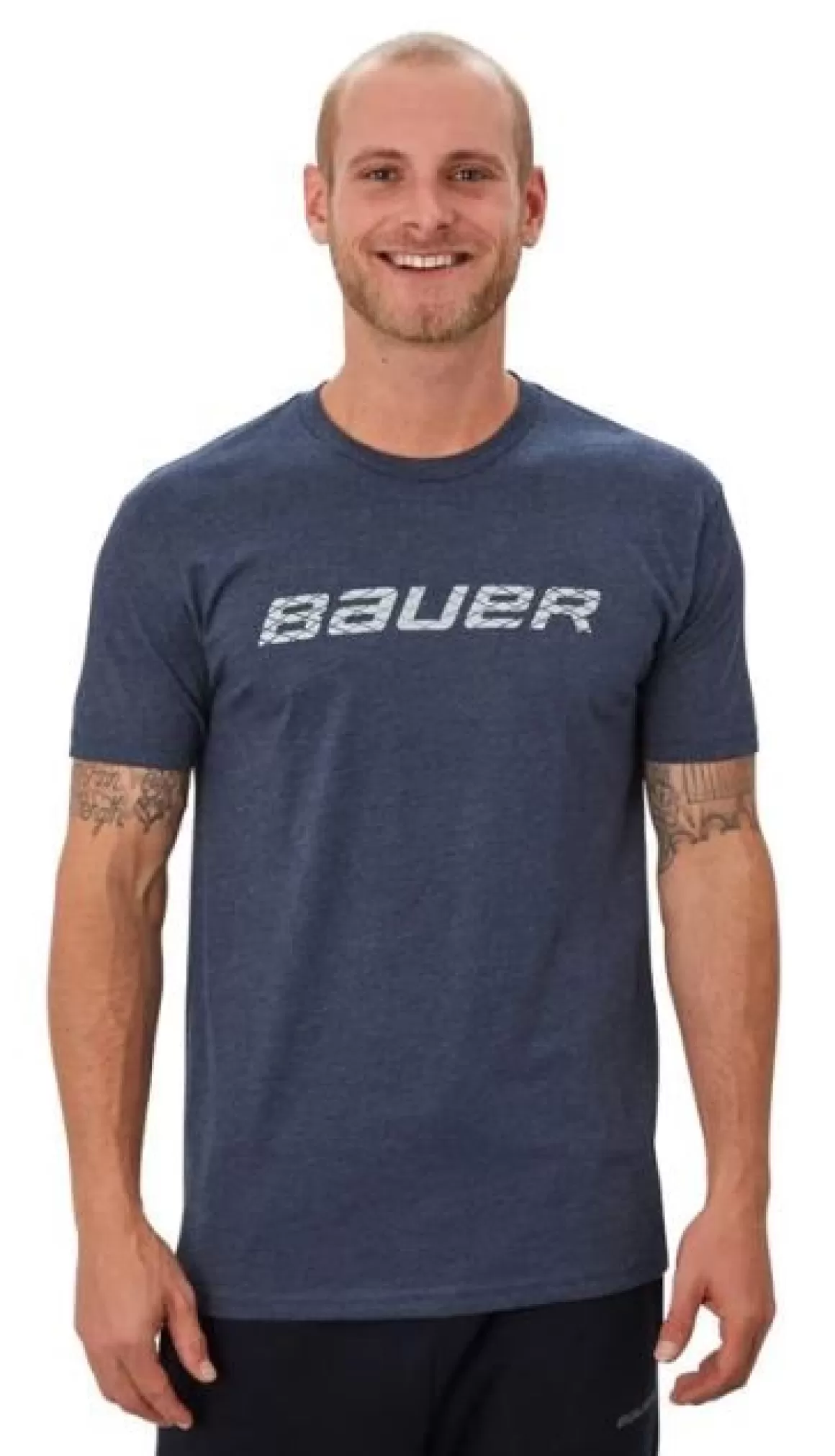 Senior T-Shirts | BAUER Graphic Ss Crew Sr Blue Navy