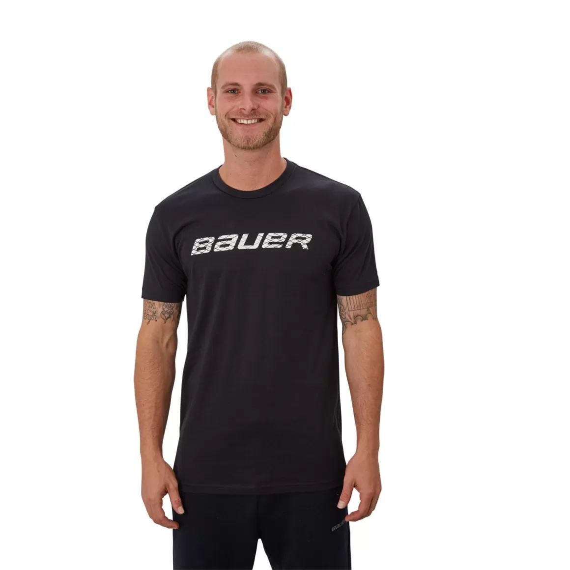 Senior T-Shirts | BAUER Graphic Ss Crew Sr Svart Black