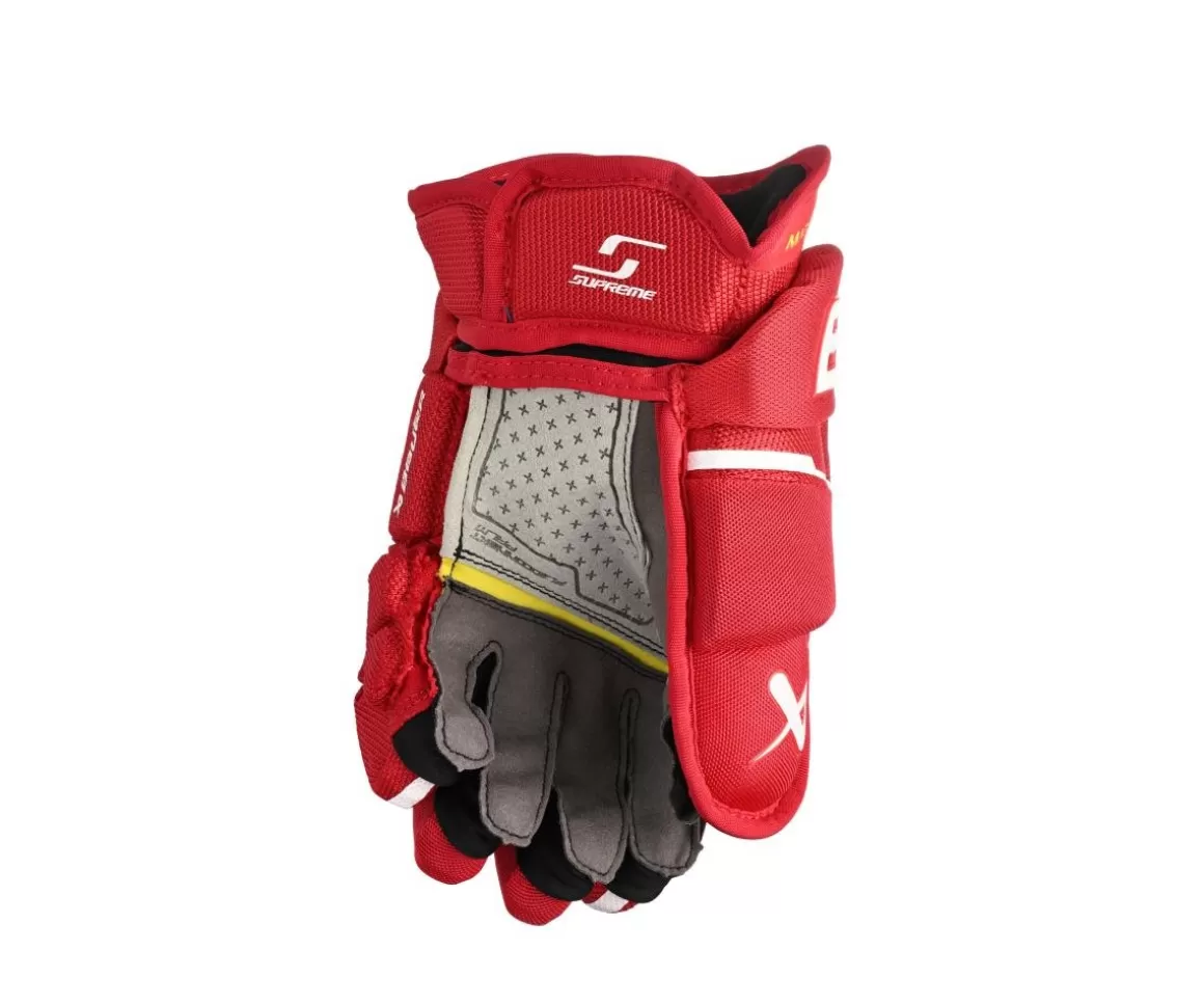 Jackets Senior | BAUER Hockey Gloves Supreme Mach Jr Red