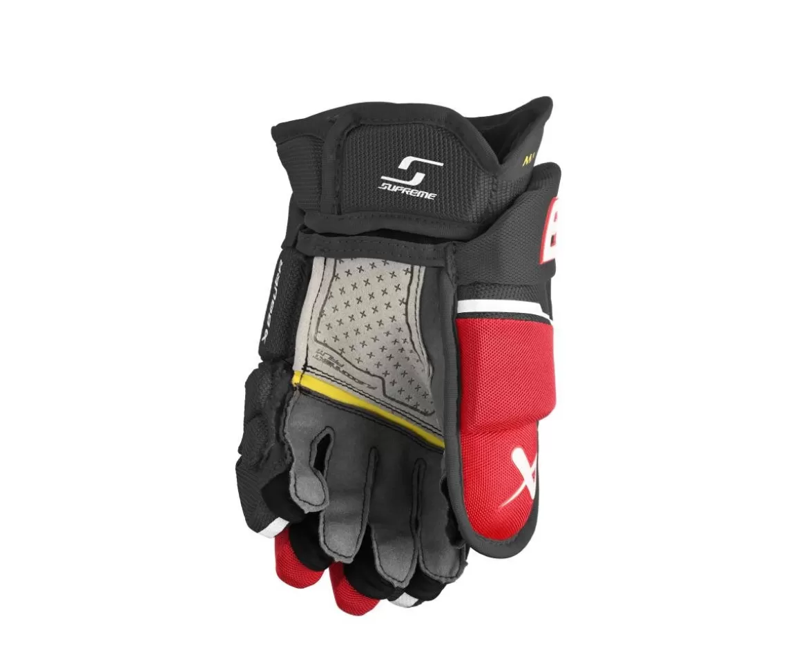 Jackets Senior | BAUER Hockey Gloves Supreme Mach Jr Black/Red