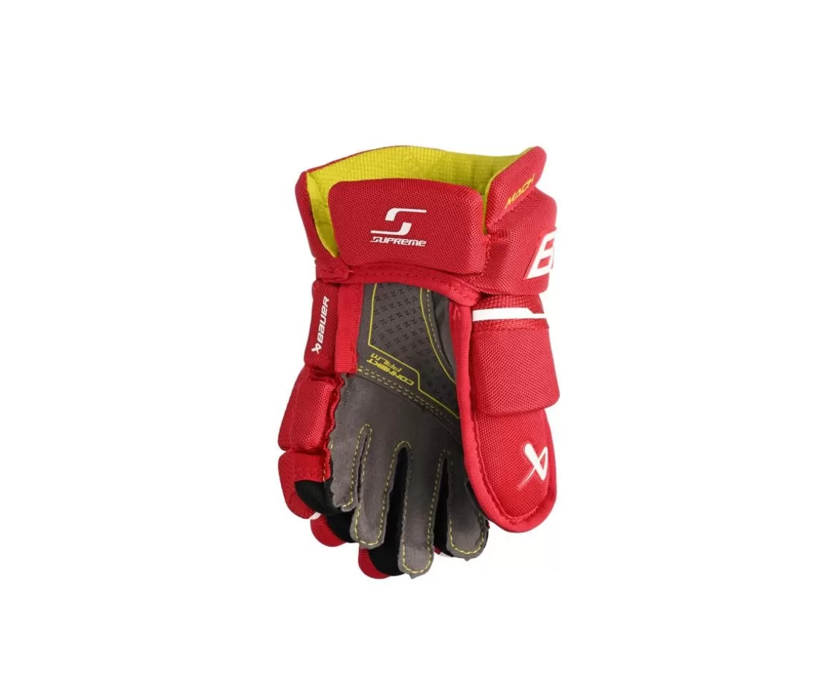 BAUER Hockey Gloves Supreme Mach Yth- Hockey Gloves Children (Yth)