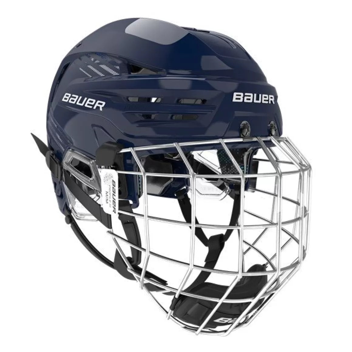 BAUER Hockey Helmet Re-Akt 85 Combo Nav- Hockey Helmets With Bars