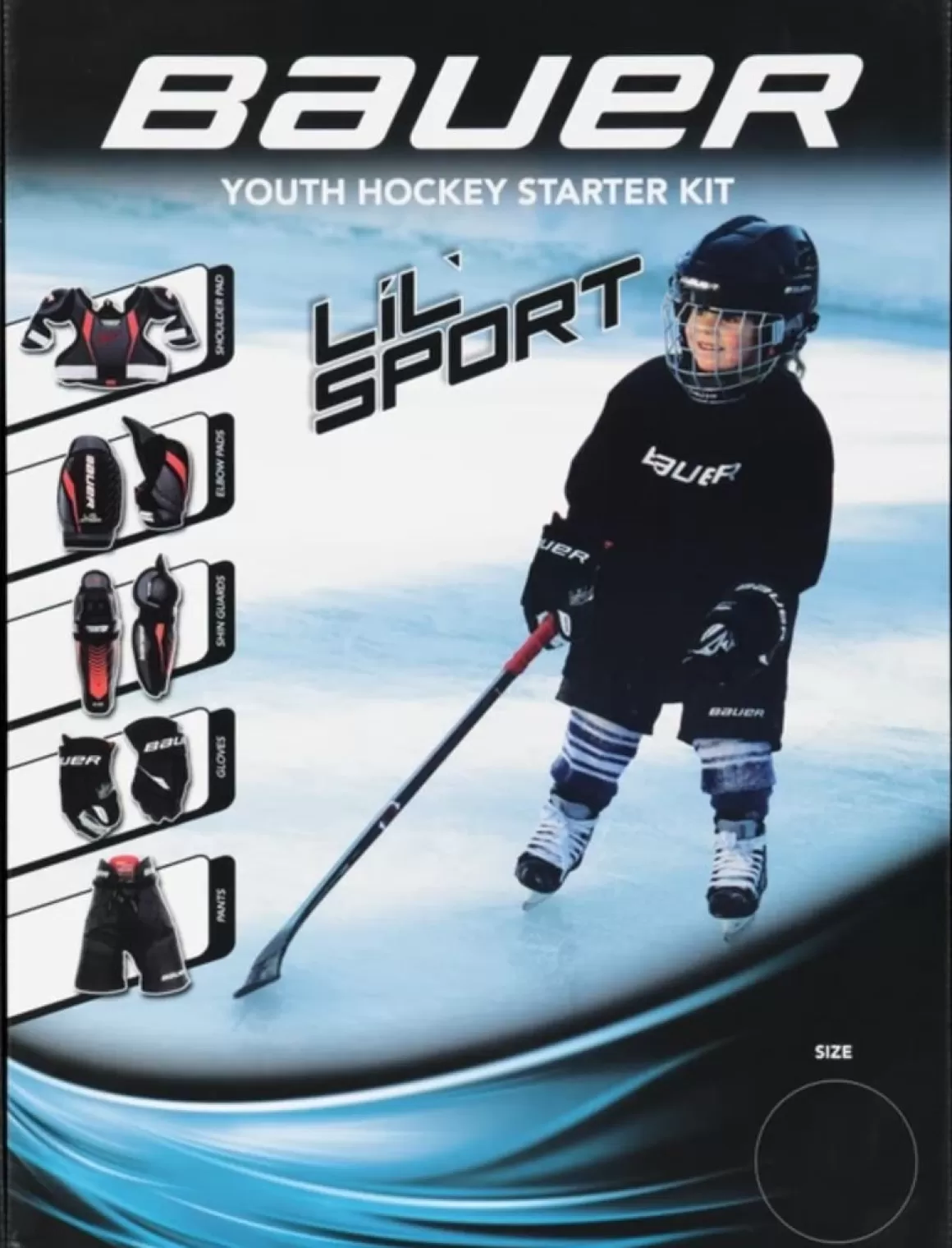 BAUER Hockey Protective Startkit Lil Sport Yth- Ready-Made Packages Hockey Players