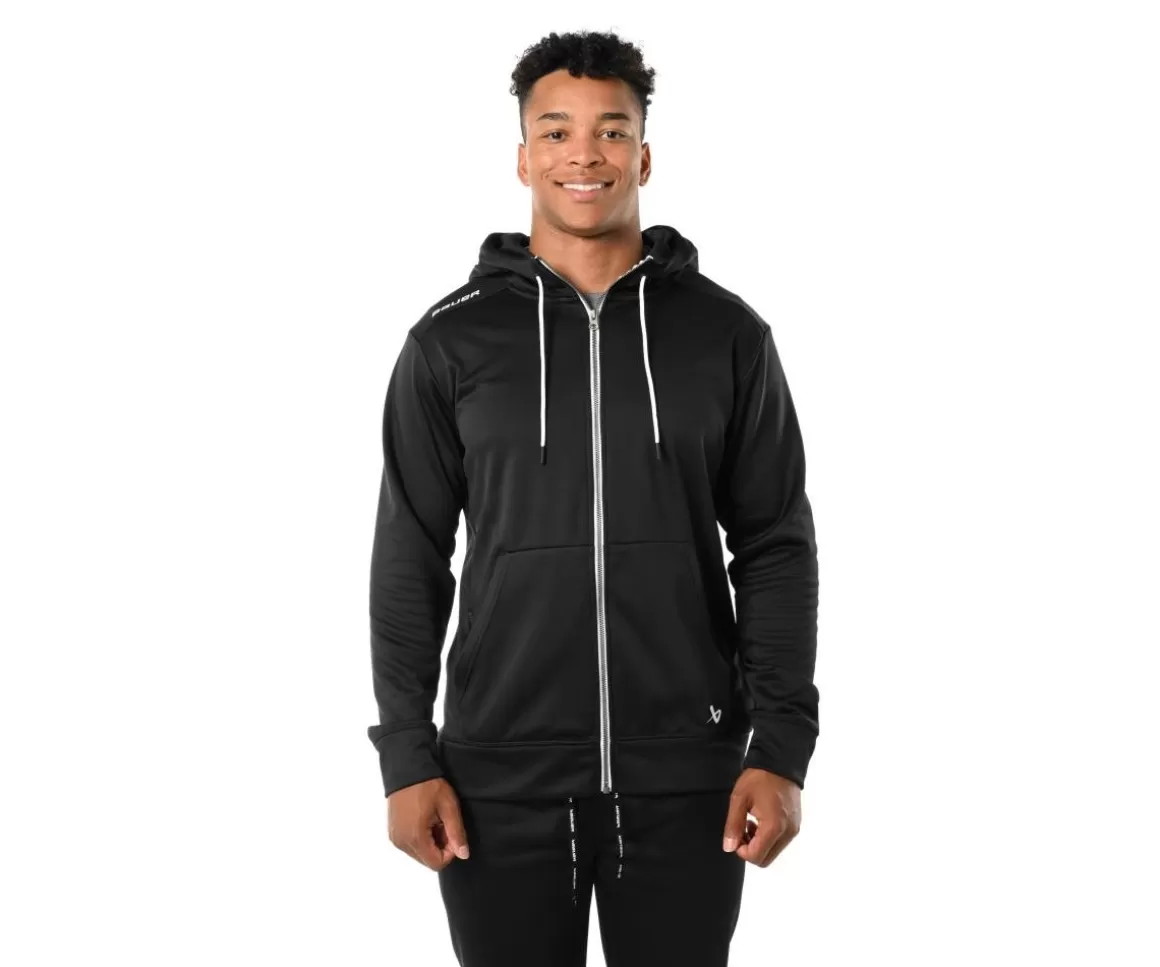 Hoodies Junior | BAUER Hoodie Team Fleece Zip Yth Black