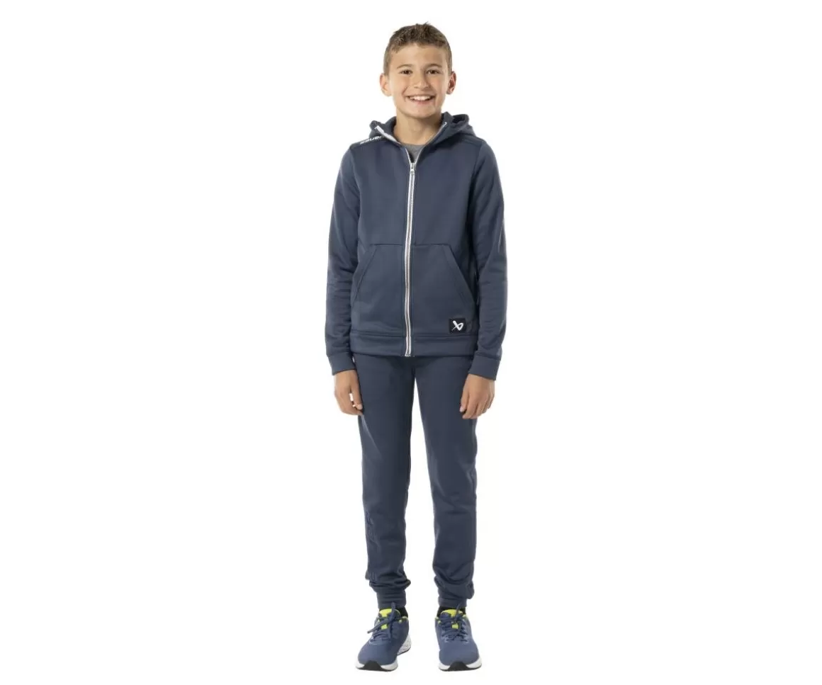 Hoodies Junior | BAUER Hoodie Team Fleece Zip Yth Navy