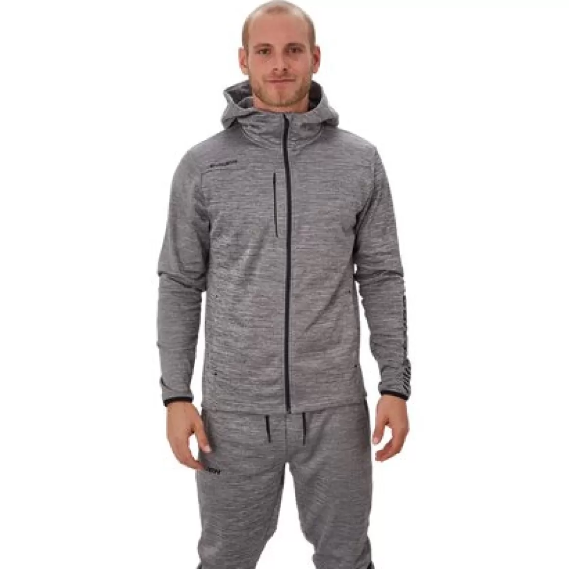 Hoodies Senior | BAUER Hoodie Vapor Fleece Zip Sr Grey