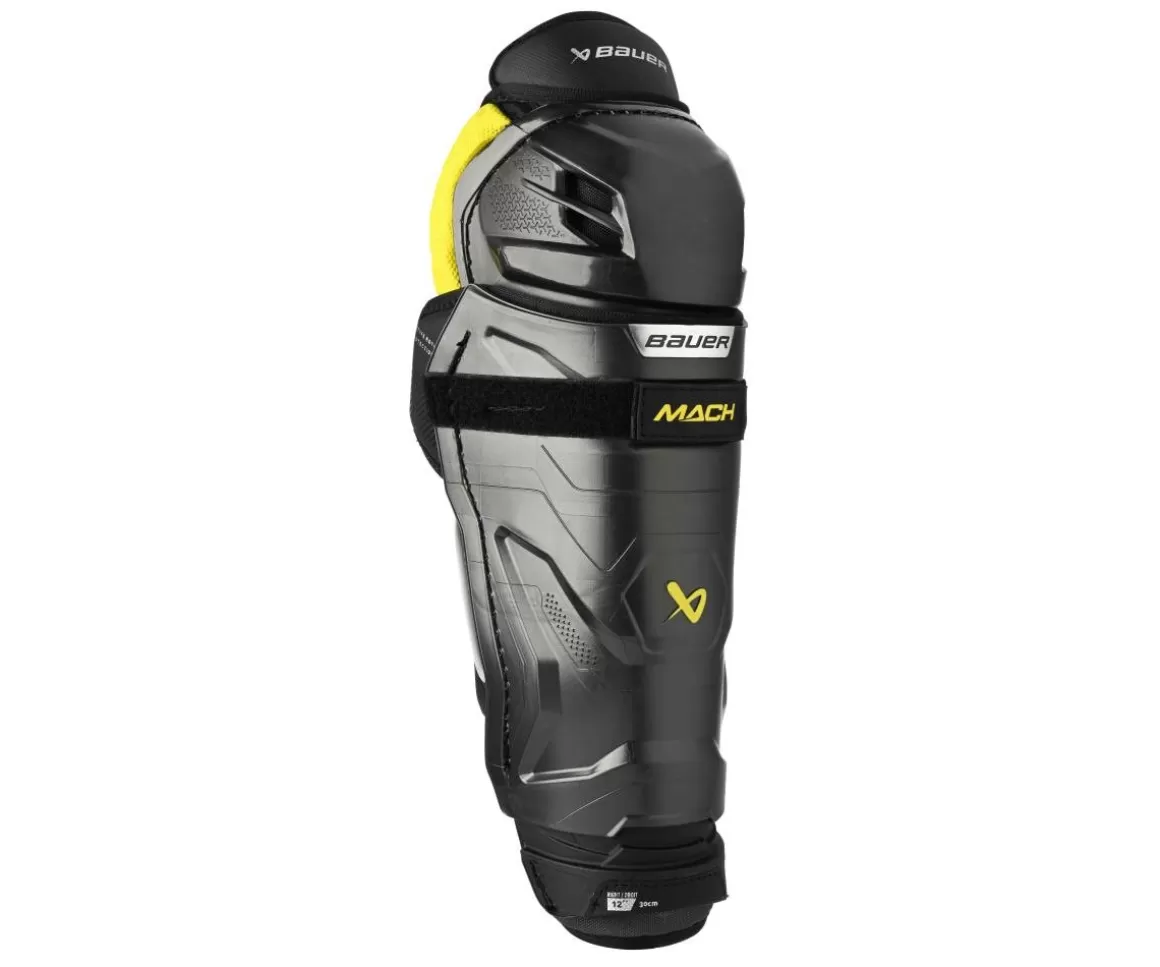 BAUER Shin Guards Supreme Mach Jr- Hockey Shin Guards