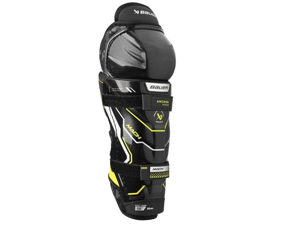 BAUER Shin Guards Supreme Mach Yth- Hockey Shin Guards