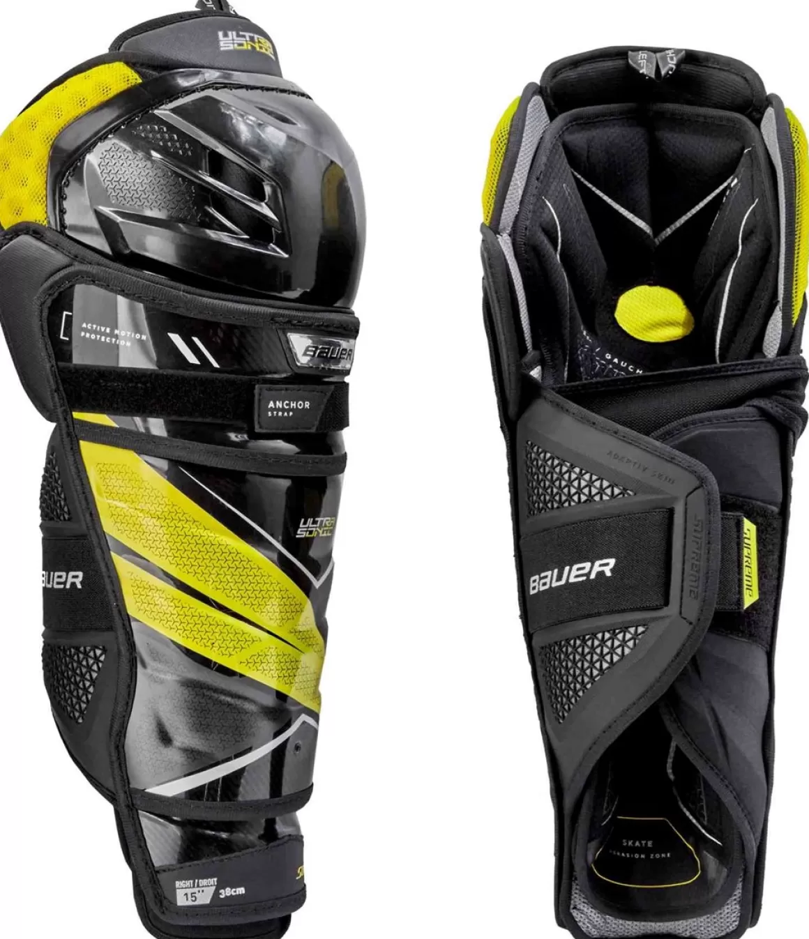 BAUER Shin Guards Supreme Ultrasonic Int- Hockey Shin Guards