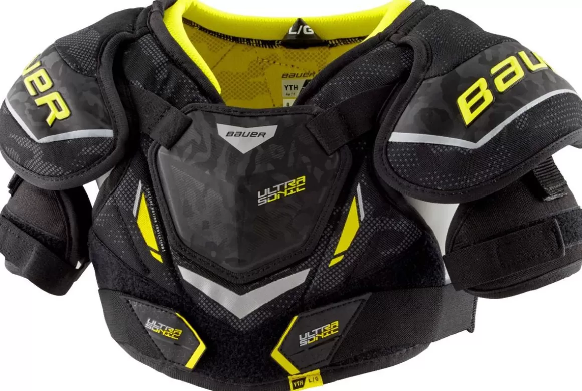 BAUER Shoulder Pad Supreme Ultrasonic Yth- Hockey Protection Children (Yth)