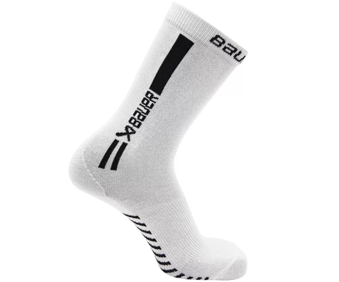 Hockey Socks | BAUER Socks Lifestyle Warmth Crew Sr White