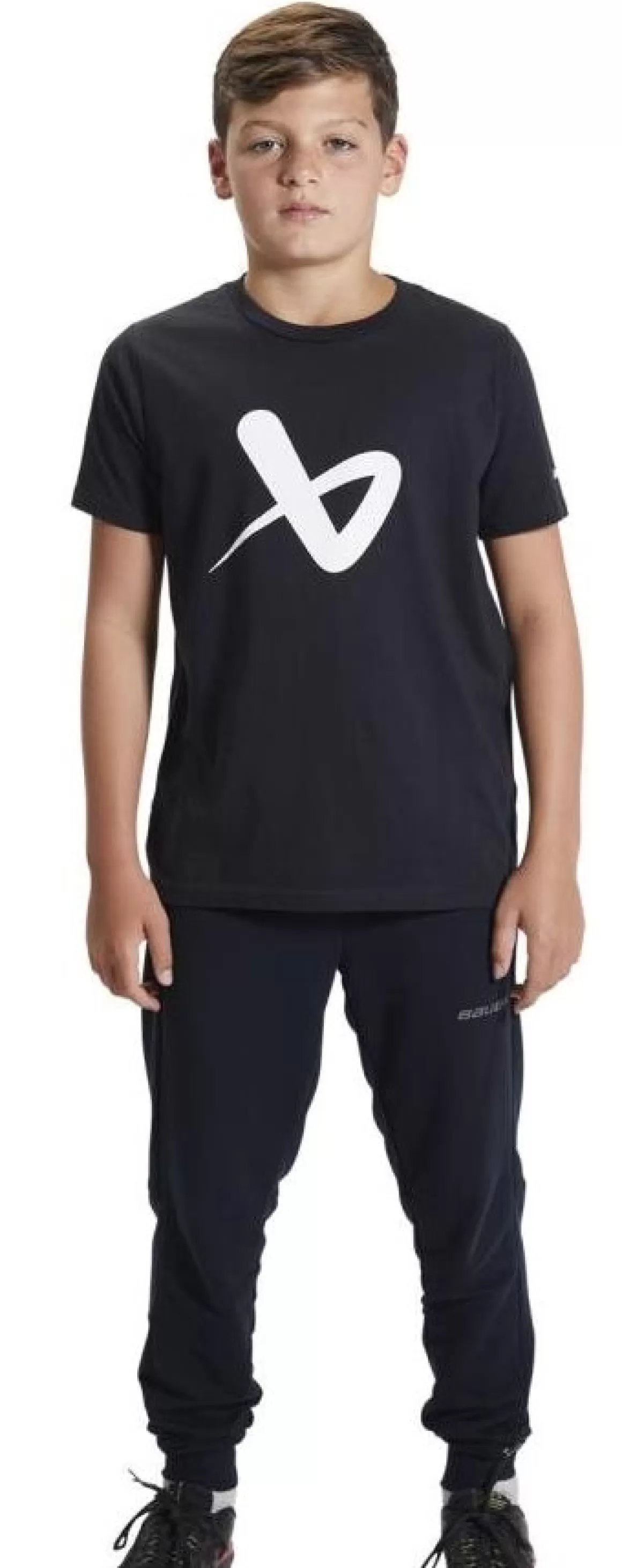 Junior T-Shirts | BAUER T-Shirt Core Crew Yth Jr Black