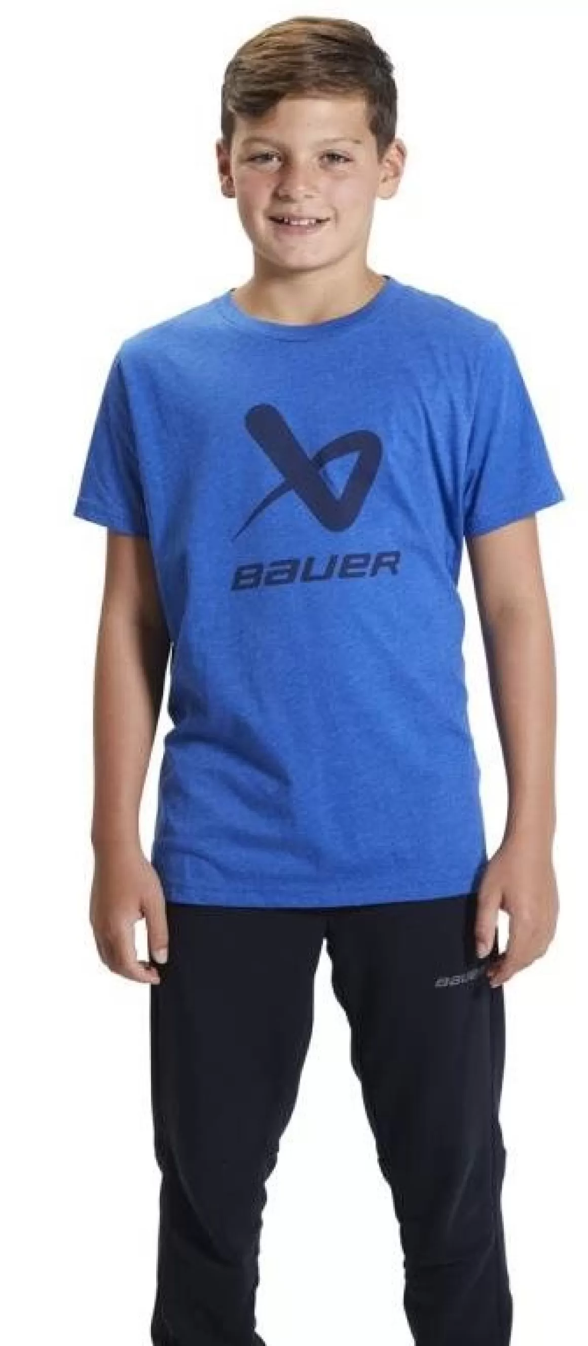 Junior T-Shirts | BAUER T-Shirt Core Lockup Crew Jr