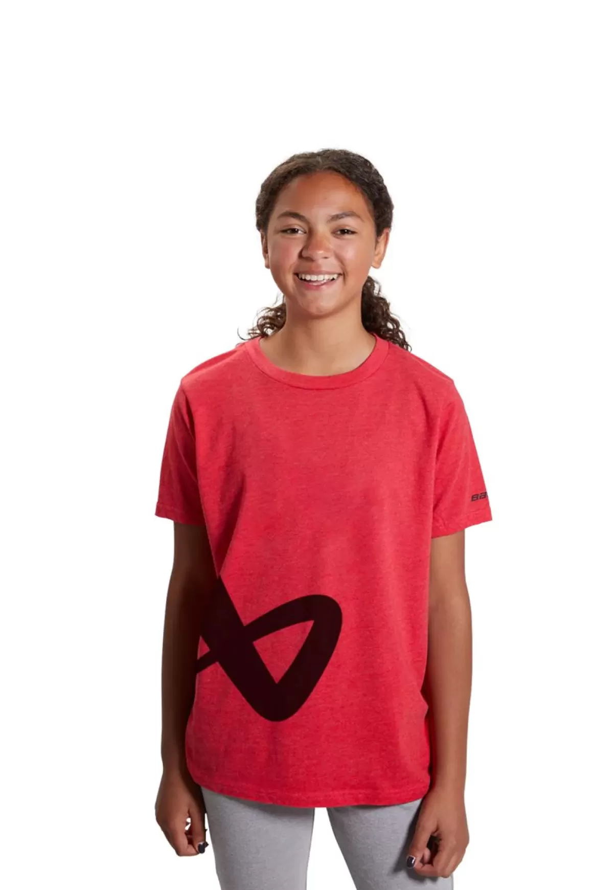 Junior T-Shirts | BAUER T-Shirt Side Icon Jr Red