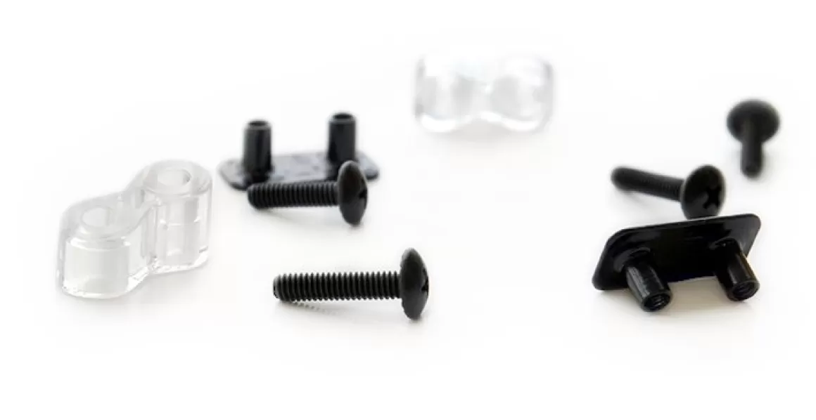 CCM Accesories Visor Space/Screw Kit- Hockey Helmet Accessories