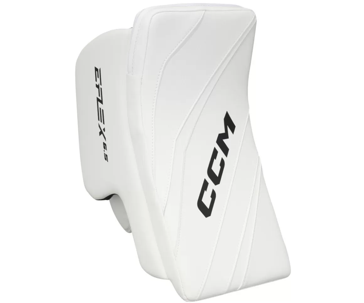 Goalie Blockers Senior | CCM Blocker Eflex 6.5 Sr White