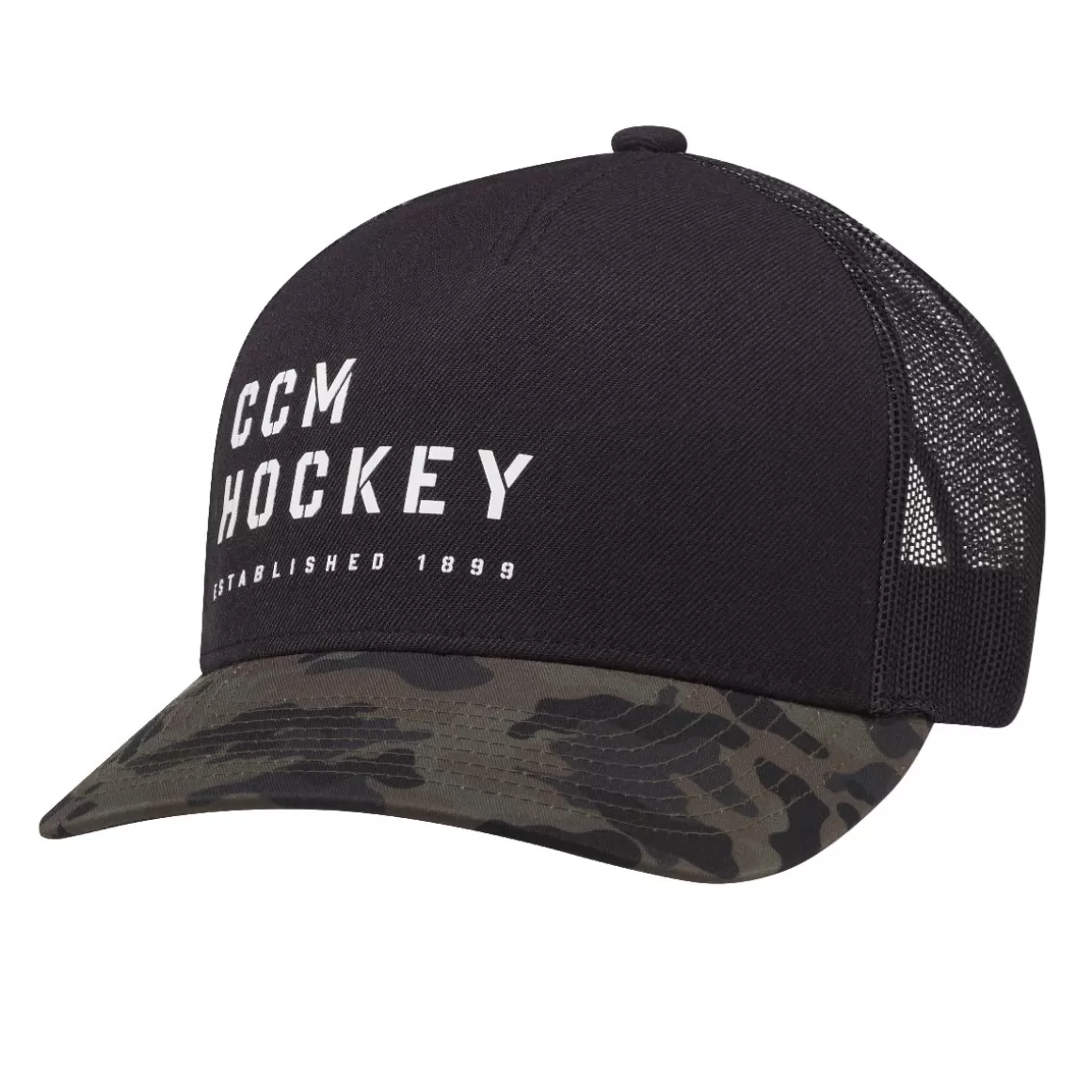 Hockey Caps Ccm | CCM Cap Camo Meshaback Sr