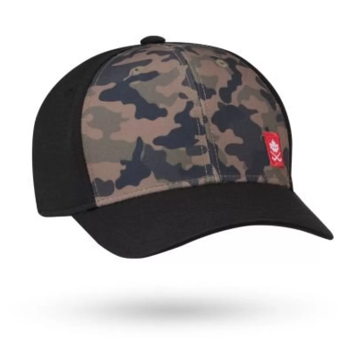 Hockey Caps Ccm | CCM Cap Camo Structured Flex Sr