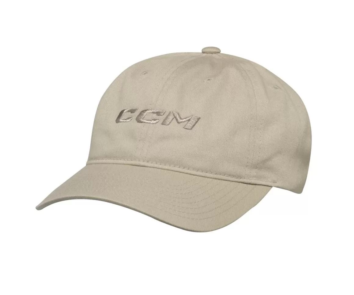 Hockey Caps Ccm | CCM Cap Core Slouch Sand