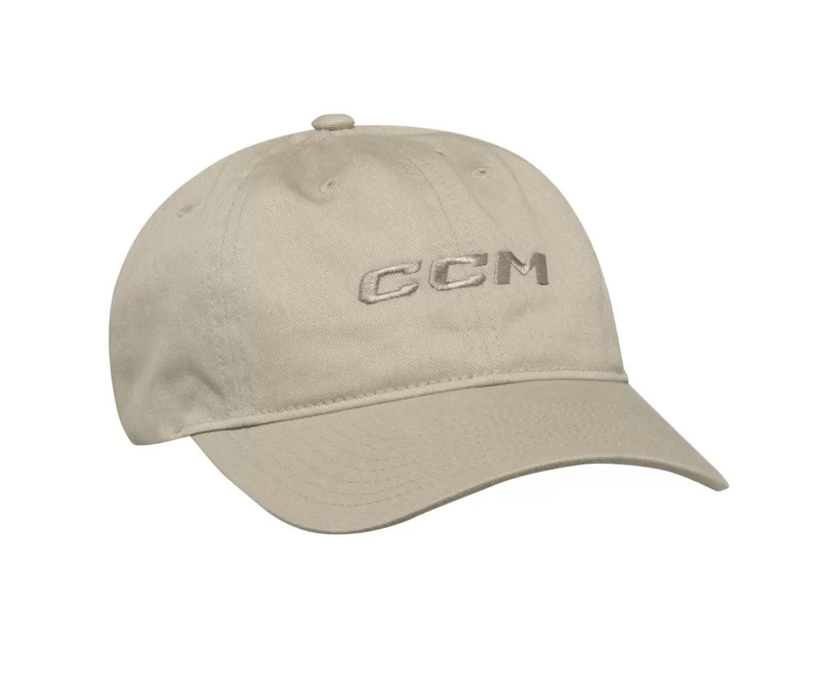 Hockey Caps Ccm | CCM Cap Core Slouch Sand