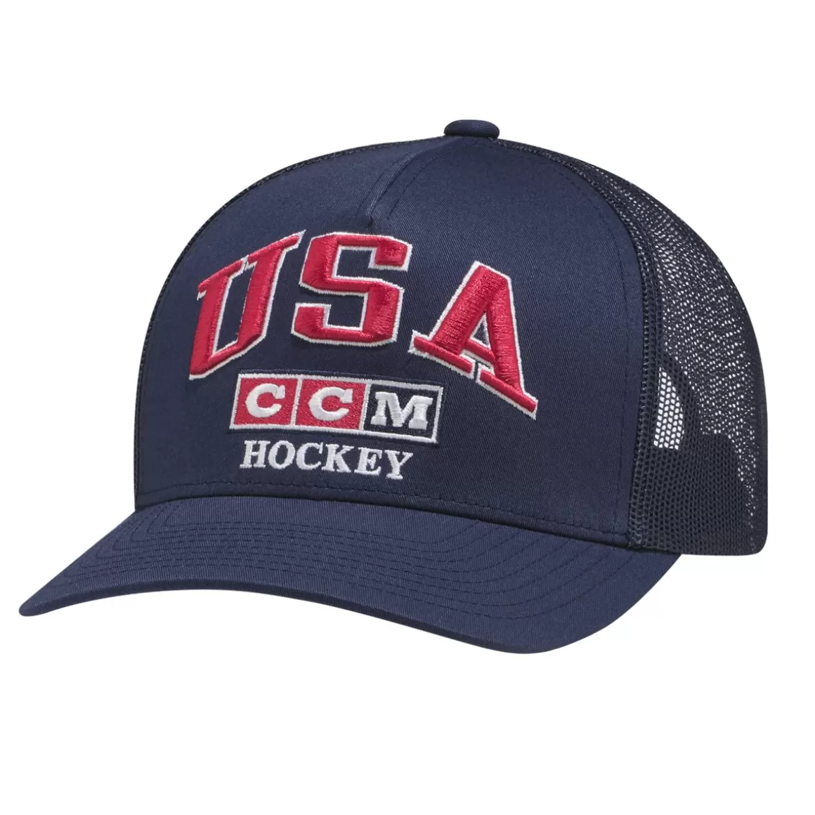 Hockey Caps Ccm | CCM Cap Meshback Trucker Team Usa